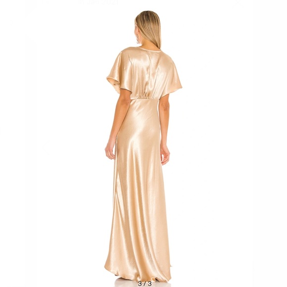 Free People X REVOLVE Beatrice Maxi Dress in Calm Sand Size 0 - Picture 2 of 3